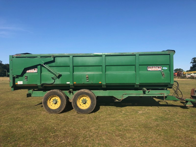 AS Marston Griffiths GHS140 grain trailer for sale