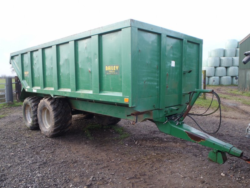 Bailey 12 Tonne dump trailer for sale