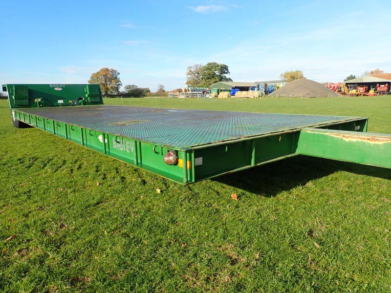 Bailey drop deck low loader trailer for sale