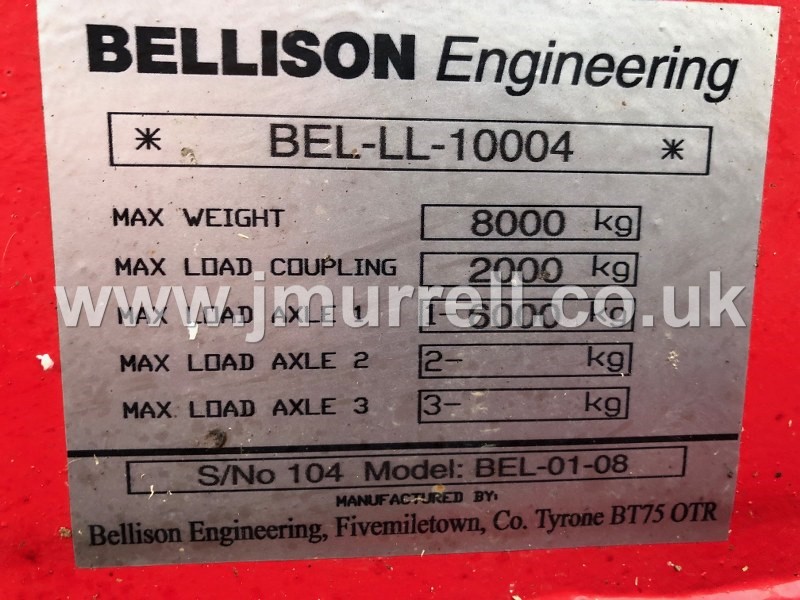 Bellison Engineering Low Loader Trailer For Sale