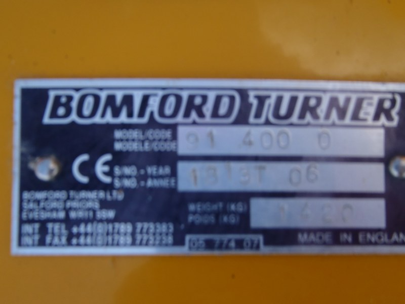 Bomford Tri Blade 4000 Grass Topper For Sale