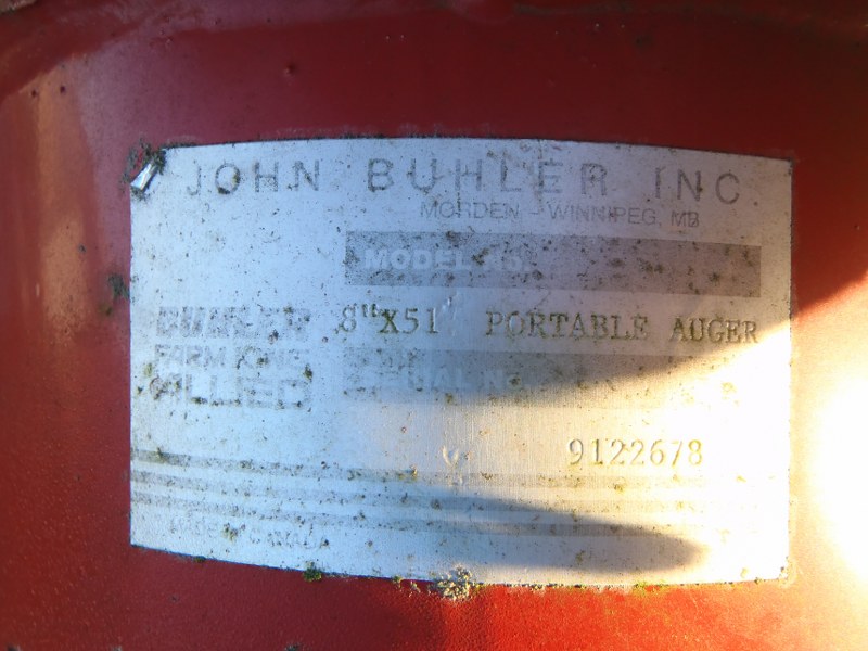 Buhler Farm King Grain Auger For Sale