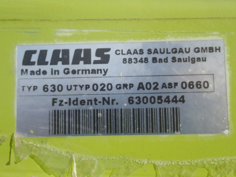 Claas Volto 52 rake for sale