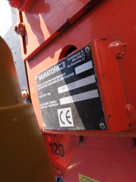 Muratori 120 Compact Topper For Sale