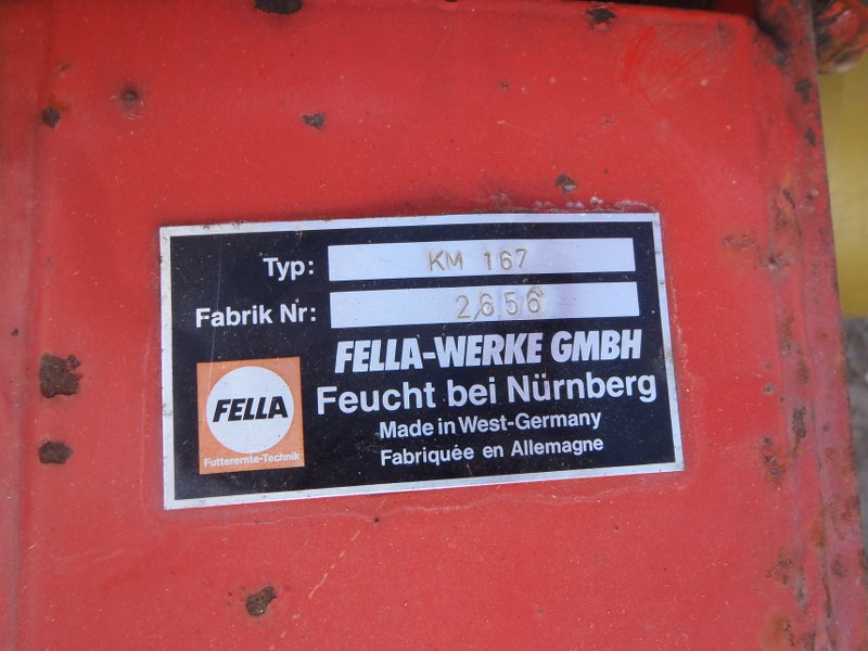 Fella KM167 Drum Mower For sale