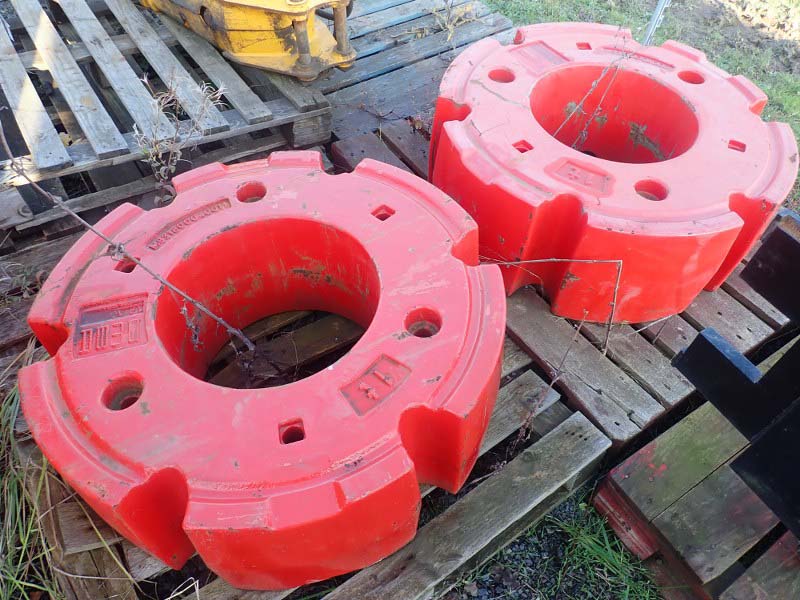 Fendt tractor 1t rear wheel weights for sale