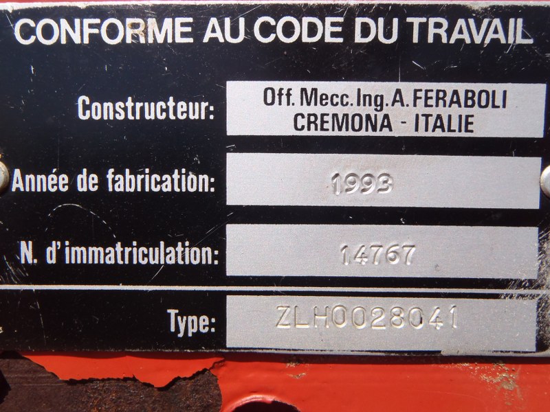 Ferraboli Power Harrow For Sale