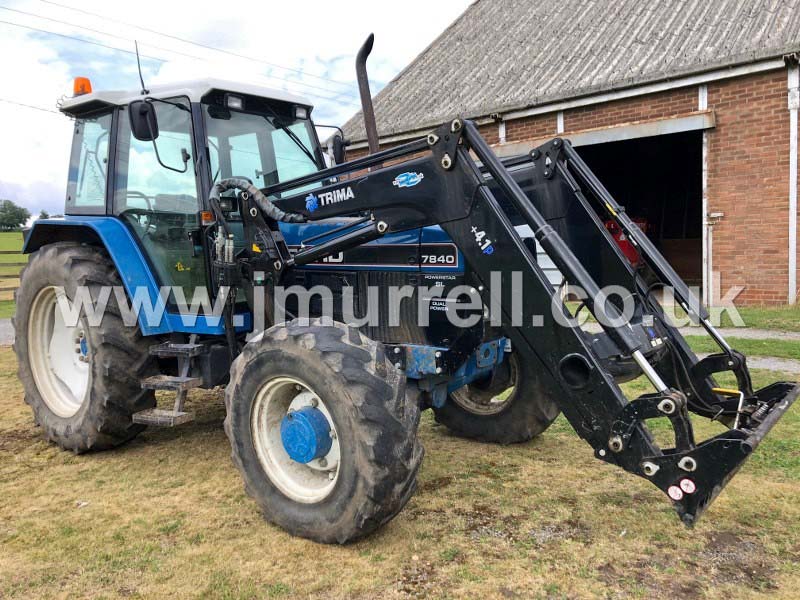Ford 7840 Power Star Tractor with Trima Fore end loader