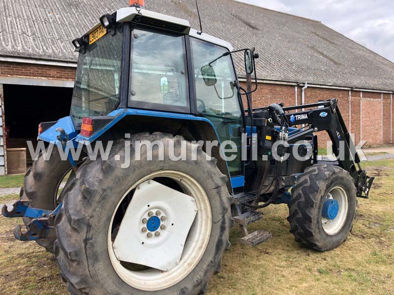 Ford 7840 Power Star Tractor with Trima Fore end loader