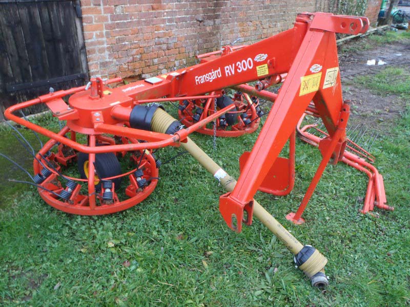 Fransgard RV300 Hay turner for sale
