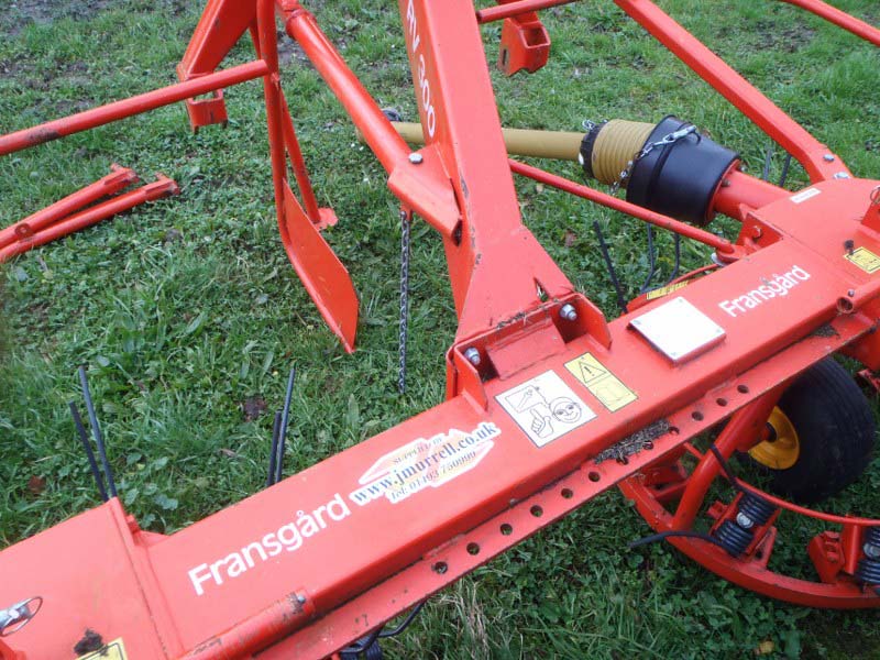 Fransgard RV300 Hay turner for sale