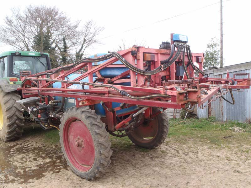 Gem Selftrak 2000 trailed crop sprayer for sale