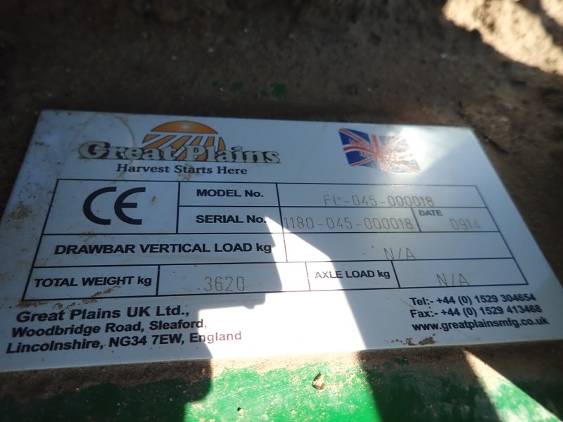 Great Plains Simba Flatliner 4.5m for sale