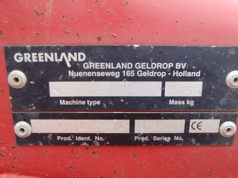 PZ Greenland Haybob HS 360 Hay Turner