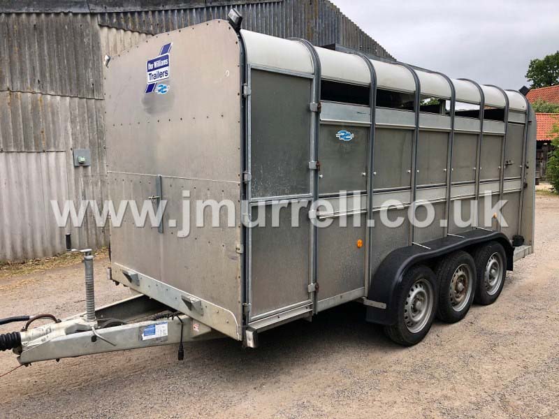 IforWilliams TA510G3-14 Livestock trailer for sale