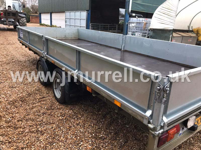 IforWilliams LM166G Flat bed low loader trailer for sale