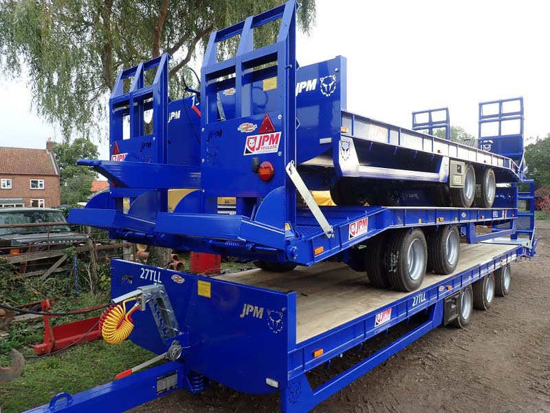 JPM 19TLL plant machinery trailer for sale