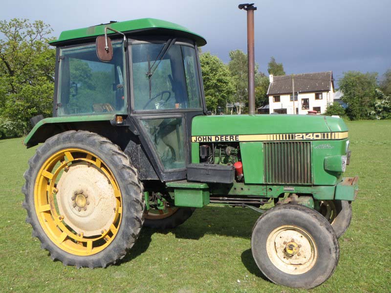 John Deere 2140 Tractor SG2 Cab For Sale