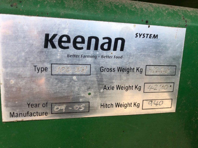 Keenan Klassik 100 Bale Handler Feeder Wagon For Sale