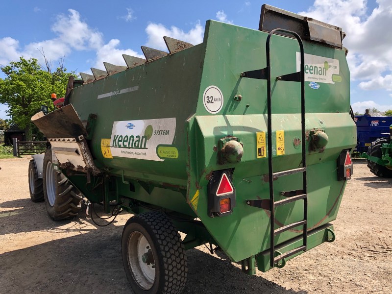 Keenan Klassik 100 Bale Handler Feeder Wagon For Sale