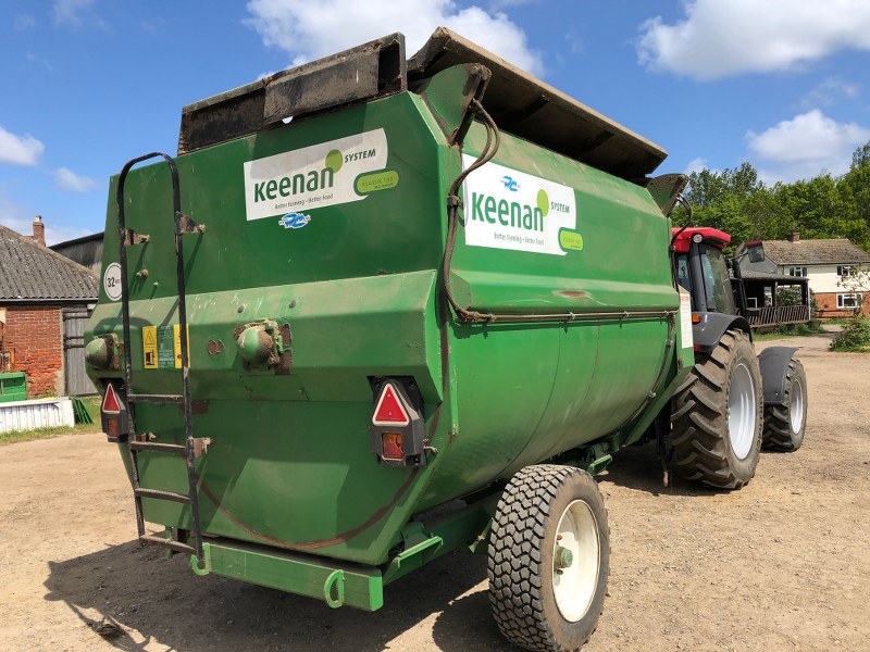 Keenan Klassik 100 Bale Handler Feeder Wagon For Sale