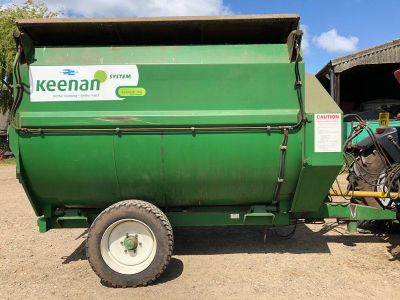 Keenan Klassik 100 Bale Handler Feeder Wagon For Sale