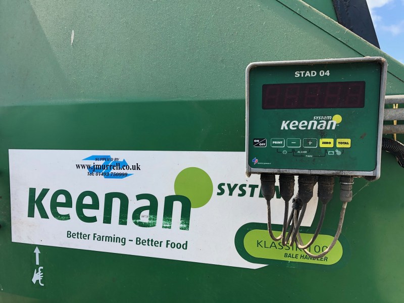 Keenan Klassik 100 Bale Handler Feeder Wagon For Sale