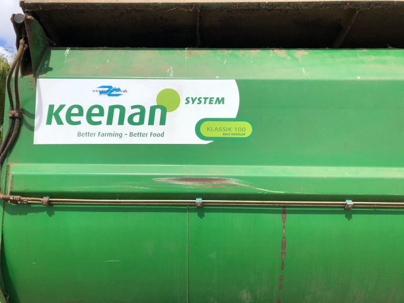 Keenan Klassik 100 Bale Handler Feeder Wagon For Sale