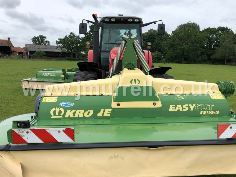 Krone Easy Cut 320CV Mower set for sale