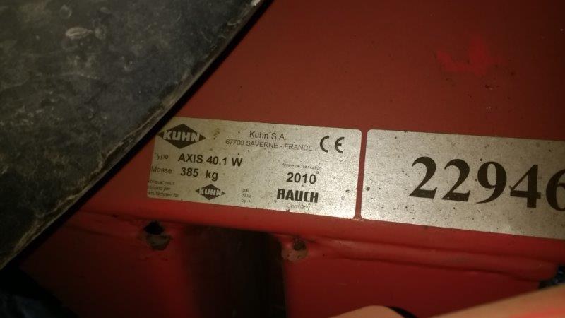 Kuhn Rauch Axis 40.1 W Fertiliser spreader for sale