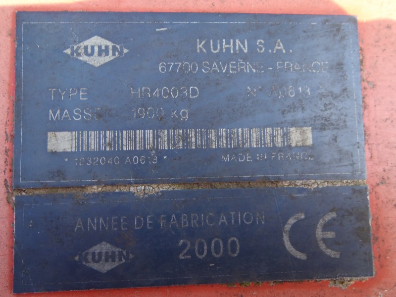 Kuhn HR4003 Power Harrow