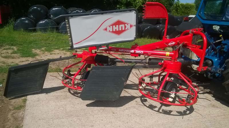 Kuhn Haybob HS360 Hay turner tedder for sale