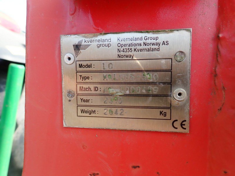 Kverneland LO85 7 Furrow Plough for sale
