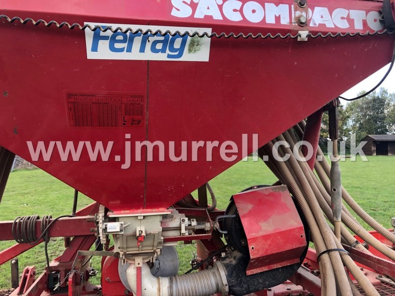 Kverneland 3 Meter power harrow drill combination for sale
