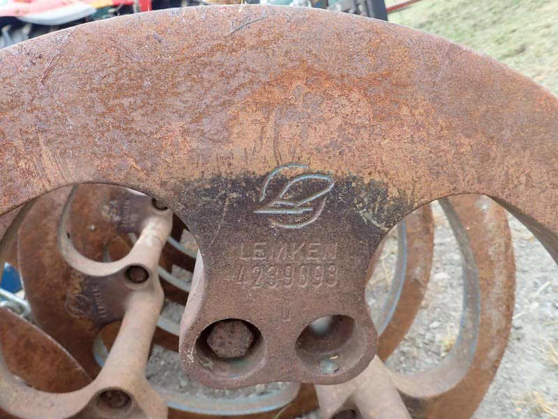 Lemken 3 Meter Furrow Press for sale