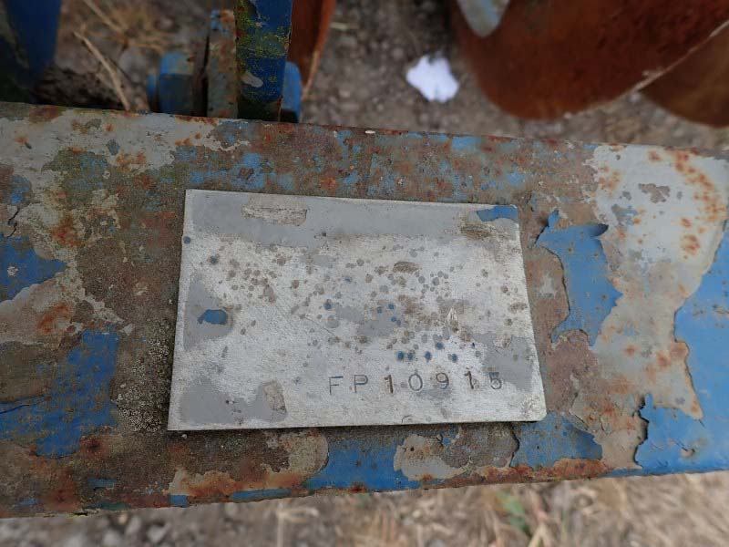 Lemken 3 Meter Furrow Press for sale