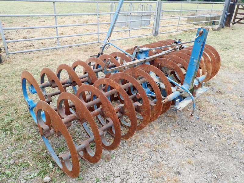 Lemken 3 Meter Furrow Press for sale