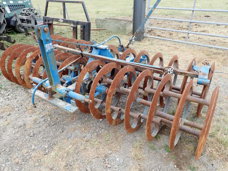 Lemken 3 Meter Furrow Press for sale