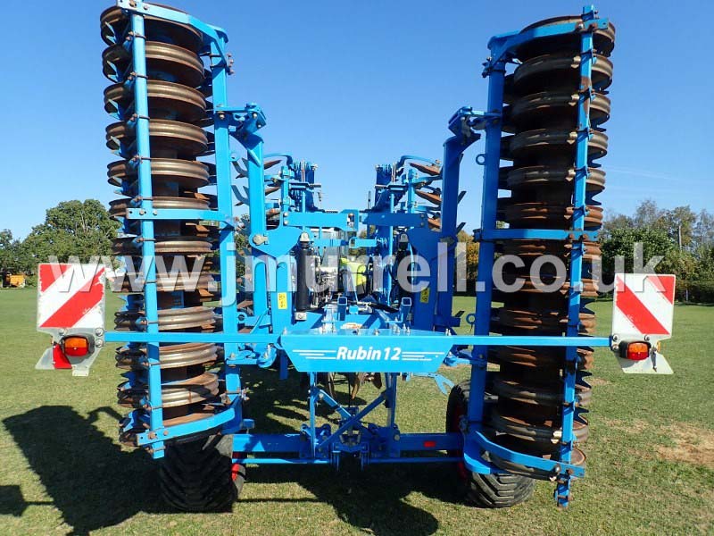 Lemken Rubin 12 trailed tillage train for sale