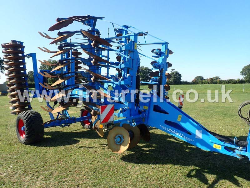 Lemken Rubin 12 trailed tillage train for sale