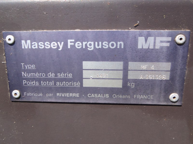 Massey Farguson 4 Conventional Baler For Sale