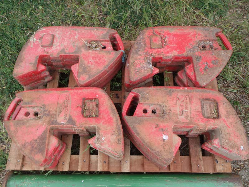 McCormick Tractor weights and weight tray