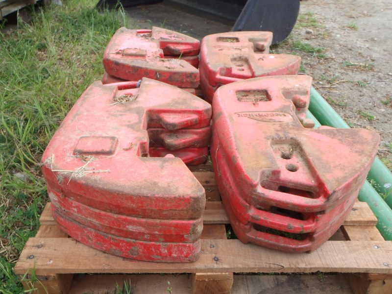 McCormick Tractor weights and weight tray