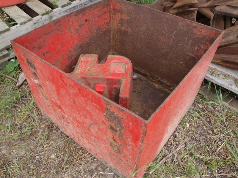 McCormick Tractor weights and weight tray