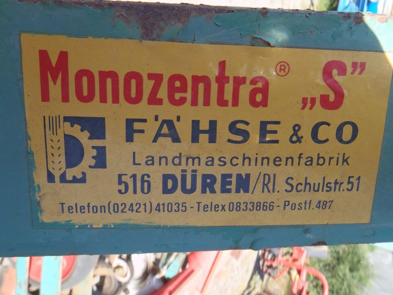 Monozentra MZS 12 Rown Sugar Beet Drill