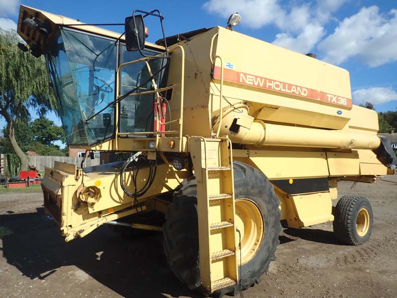 New Holland TX36 combine for sale