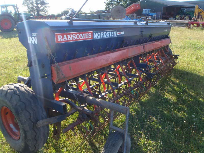 Ransomes Nordsten Seed Drill For Sale