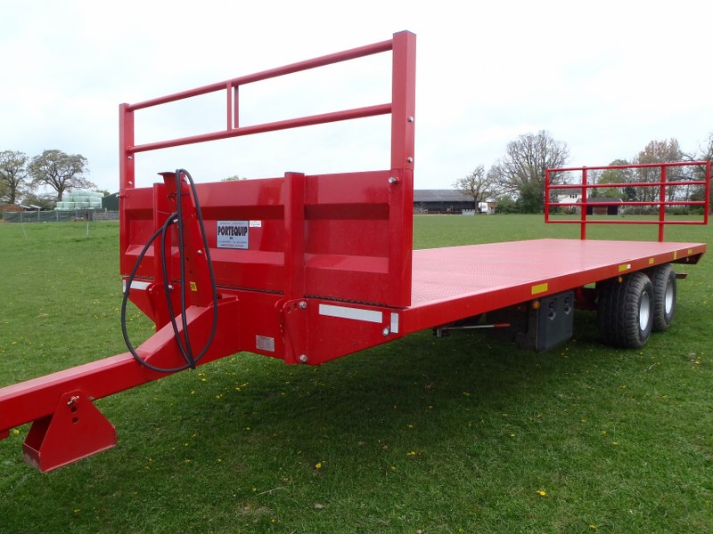 Portequip 26 foot bale trailer for sale