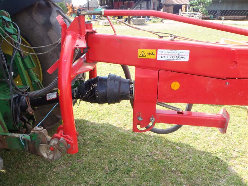 Pottinger Eurotop 771A twin rotor 7.8 meter rake for sale