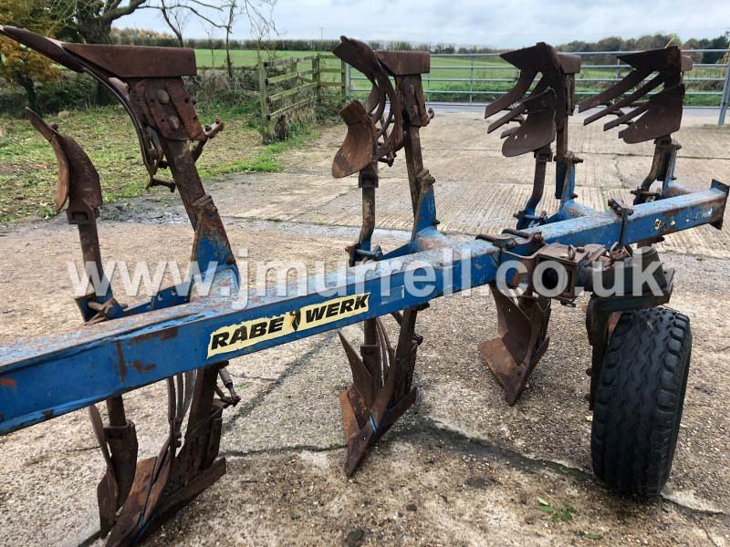 Rabe Werk Eagle 140 C V 5 Furrow Plough For Sale